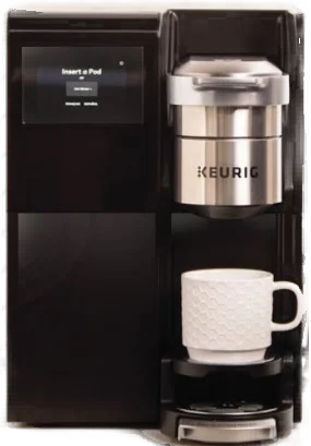 Office coffee service with commercial Keurig